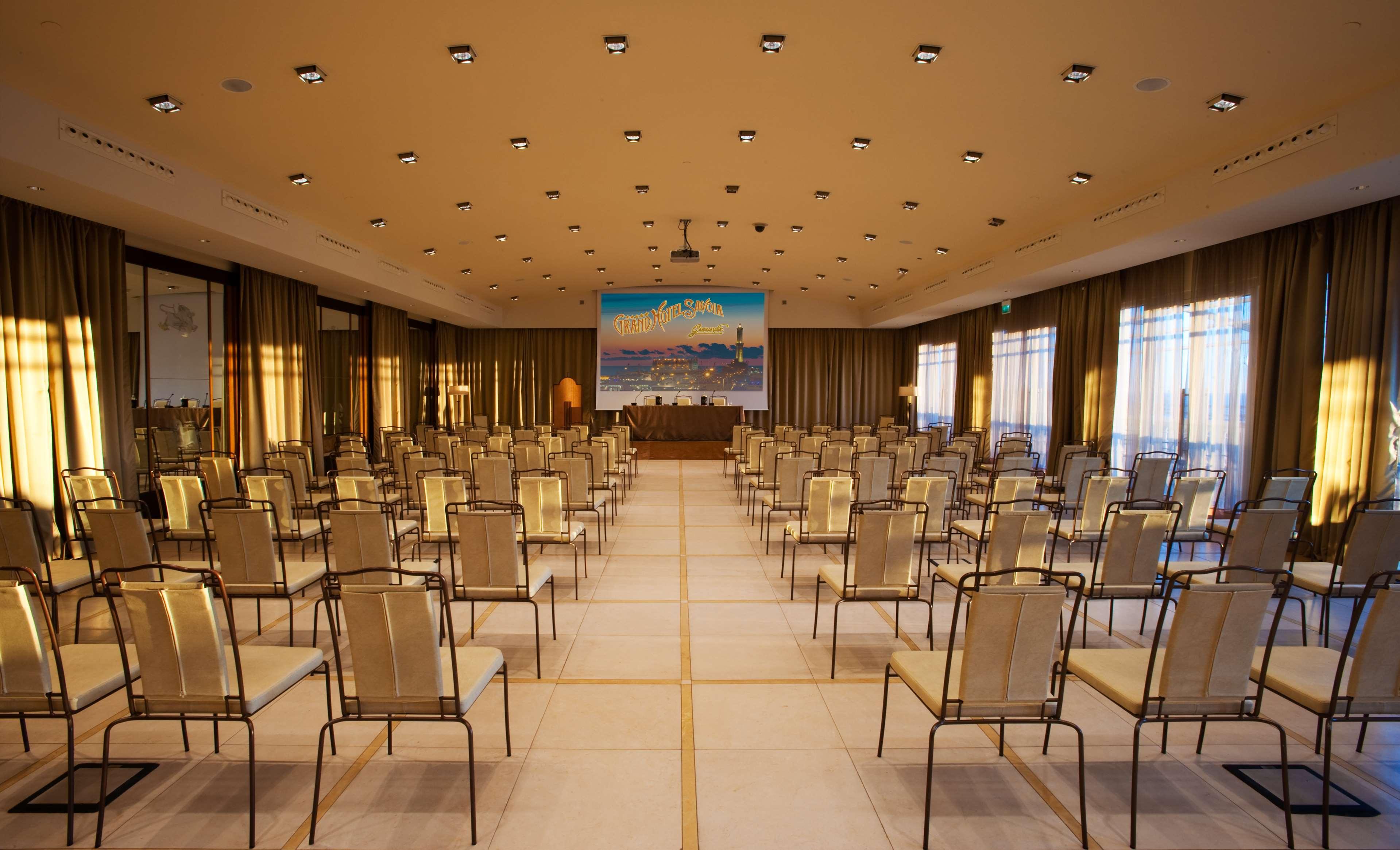 萨沃亚大酒店 热那亚 设施 照片 The main conference room